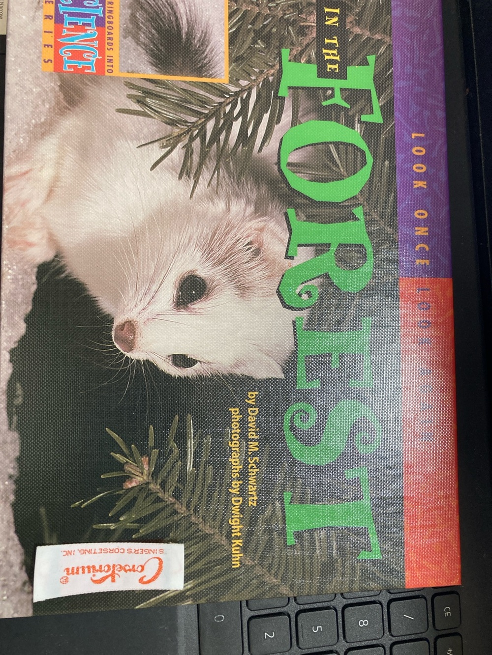 Look once look again in the Forest  David M. Schwartz new hardcover book science